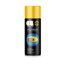 Эмаль аэрозольная COSMOS LAC FAST ACRYLIC RAL 1018 желтый цинк (0141018)