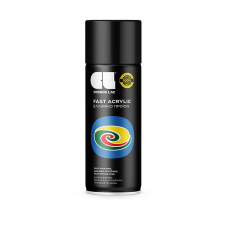 Эмаль аэрозольная COSMOS LAC FAST ACRYLIC RAL 9005 черный (0140303)