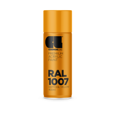 Эмаль аэрозольная COSMOS LAC RAL 1007 желтый нарцисс (0101007)