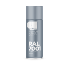 Емаль аерозольна COSMOS LAC RAL 7001 сріблясто-сірий (0107001)