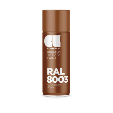 Емаль аерозольна COSMOS LAC RAL 8003 коричневий (0108003)