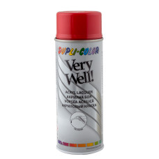 Эмаль аэрозольная универсальная акриловая Dupli Color Very Well RAL 3002 карменно-красный (VW30020)