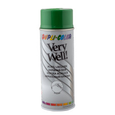 Эмаль аэрозольная универсальная акриловая Dupli Color Very Well RAL 6001 изумрудно-зеленый (VW60010)