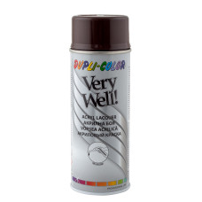 Эмаль аэрозольная универсальная акриловая Dupli Color Very Well RAL 8017 шоколадно-коричневая (VW80170)