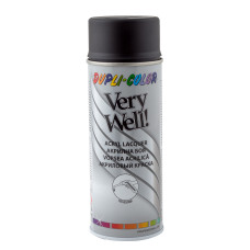 Эмаль аэрозольная универсальная акриловая Dupli Color Very Well RAL 9005М черная матовая (VW90050М)