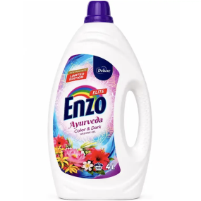 Гель для стирки Deluxe Enzo ELITE AYURVEDA Color/Dark, 4 л (01099)