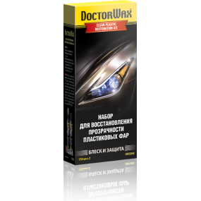 Набор для очистки и полировки прозрачных пластиковых поверхностей Clear Plastic Restauration Kit, 2 х 118 мл (735040)
