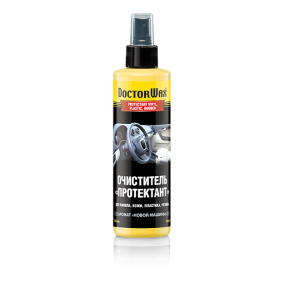 Очищувач для вінілу, шкіри, пластика, гуми Протектант Doctor Wax DW5244, 236 мл (735244)