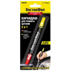 Карандаш для реставрации лакокрасочного покрытия кузова Doctor Wax DW8300, 2*3,5 мл (738300)