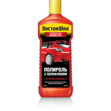 Полироль кузова с полифлоном красная Doctor Wax DW8417, 300 мл (738417)