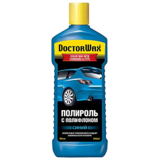 Полироль кузова с полифлоном синяя Doctor Wax DW8441, 300 мл (738441)