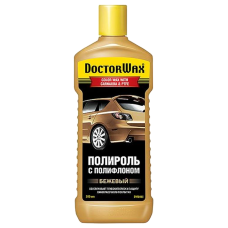 Полироль кузова с полифлоном бежевая Doctor Wax DW8465, 300 мл (738465)
