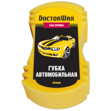 Губка для мойки авто 12 х 25 х 7 см Doctor Wax DW8608 (738608)