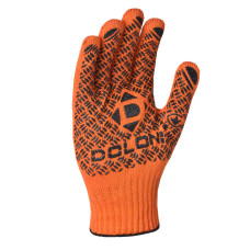 Рукавички Універсал Профі трикотажні з ПВХ 2-сторонні DOLONI (504470)