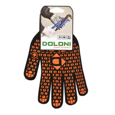 Перчатки Стандарт трикотажные с двухсторонним ПВХ DOLONI (500316)