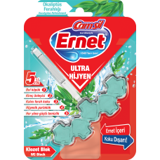 Туалетный блок Эвкалиптовая свежесть Ernet Ultra Hygiene, 50 г (1204372)