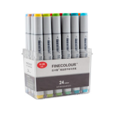 Набор маркеров Finecolour Sketchmarker 24 цвета (EF100-TB24)