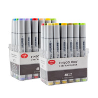 Набор маркеров Finecolour Sketchmarker 48 цвета (EF100-TB48)