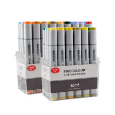 Набор маркеров Finecolour Sketchmarker 60 цвета (EF100-TB60)