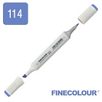 Маркер спиртовой Finecolour Sketchmarker 114 темно-синий B114 (EF100-114)