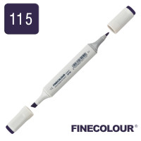 Маркер спиртовой Finecolour Sketchmarker 115 пигментованный фиолетовый B115 (EF100-115)