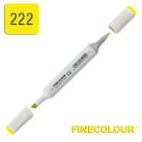 Маркер спиртовой Finecolour Sketchmarker 222 желтый YG222 (EF100-222)