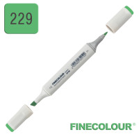 Маркер спиртовой Finecolour Sketchmarker 229 оттенок зеленого YG229 (EF100-229)