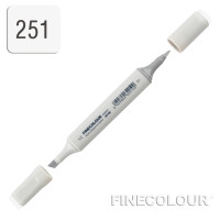 Маркер спиртовой Finecolour Sketchmarker 251 серый тонер №1 TG251 (EF100-251)