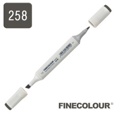 Маркер спиртовой Finecolour Sketchmarker 258 серый тонер №10 TG258 (EF100-258)