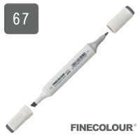 Маркер спиртовой Finecolour Sketchmarker 067 серо-зеленый №8 GG67 (EF100-67)