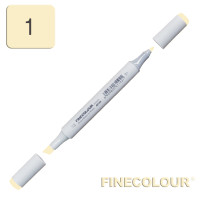 Маркер спиртовой Finecolour Junior 001 лютик Y1 (EF101-1)