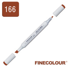 Маркер спиртовий Finecolour Junior 166 помаранчево-коричневий E166 (EF101-166)