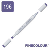 Маркер спиртовой Finecolour Junior 196 сине-фиолетовый B196 (EF101-196)
