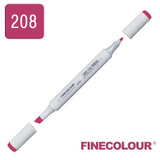Маркер спиртовий Finecolour Junior 208 яскраво-червоний RV208 (EF101-208)