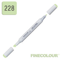 Маркер спиртовой Finecolour Junior 228 кислотно зеленый YG228 (EF101-228)