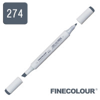Маркер спиртовой Finecolour Junior 274 резкий серый №1 CG274 (EF101-274)
