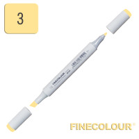 Маркер спиртовой Finecolour Junior 003 желтый Y3 (EF101-3)