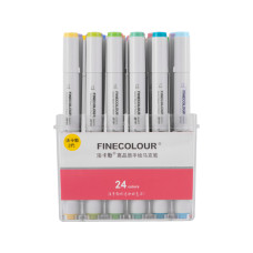 Набор маркеров Finecolour Junior 24 цвета (EF101-TB24)
