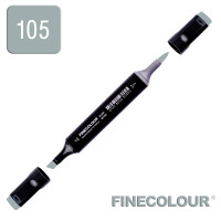 Маркер спиртовой Finecolour Brush 105 пыльный зеленый BG105 (EF102-105)