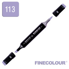 Маркер спиртовий Finecolour Brush 113 бузковий глибокий BV113 (EF102-113)