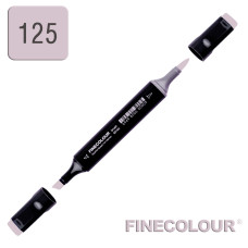 Маркер спиртовий Finecolour Brush 125 тьмяний фіолетовий V125 (EF102-125)