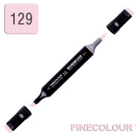 Маркер спиртовой Finecolour Brush 129 теневой розовый RV129 (EF102-129N)