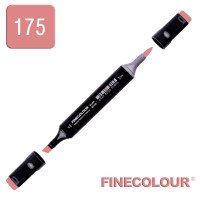 Маркер спиртовой Finecolour Brush 175 красная латунь R175 (EF102-175)