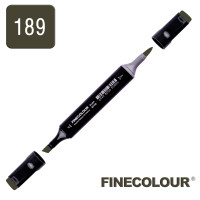Маркер спиртовой Finecolour Brush 189 BSDS серый №10 BSDSG189 (EF102-189)