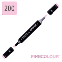 Маркер спиртовой Finecolour Brush 200 мягкий розовый RV200 (EF102-200)