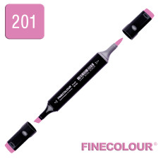 Маркер спиртовий Finecolour Brush 201 світло-вишневий RV201 (EF102-201)