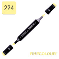 Маркер спиртовой Finecolour Brush 224 лимон Y224 (EF102-224)