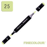 Маркер спиртовой Finecolour Brush 025 летний лист YG25 (EF102-25N)
