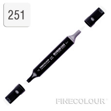 Маркер спиртовий Finecolour Brush 251 сірий тонер №1 TG251 (EF102-251)
