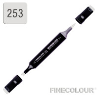 Маркер спиртовой Finecolour Brush 253 серый тонер №3 TG253 (EF102-253)